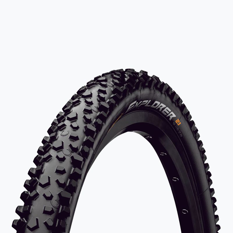 Cyklistický plášť Continental Explorer drát černý CO0115715