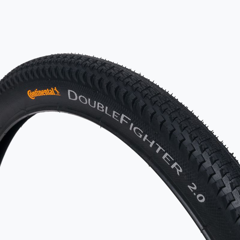 Cyklistický plášť Continental Double Fighter III wire 26 x 1.90 black 3