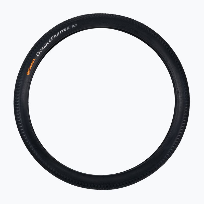 Cyklistický plášť Continental Double Fighter III wire 24 x 2.00 black 2