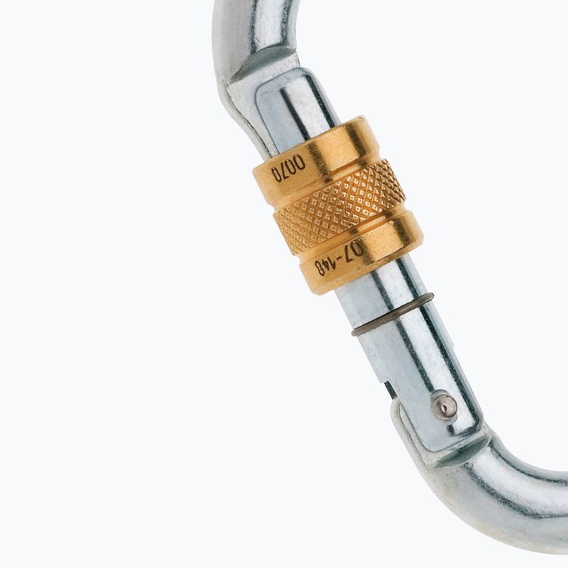 Karabina EDELRID Steel HMS Screw silver 2