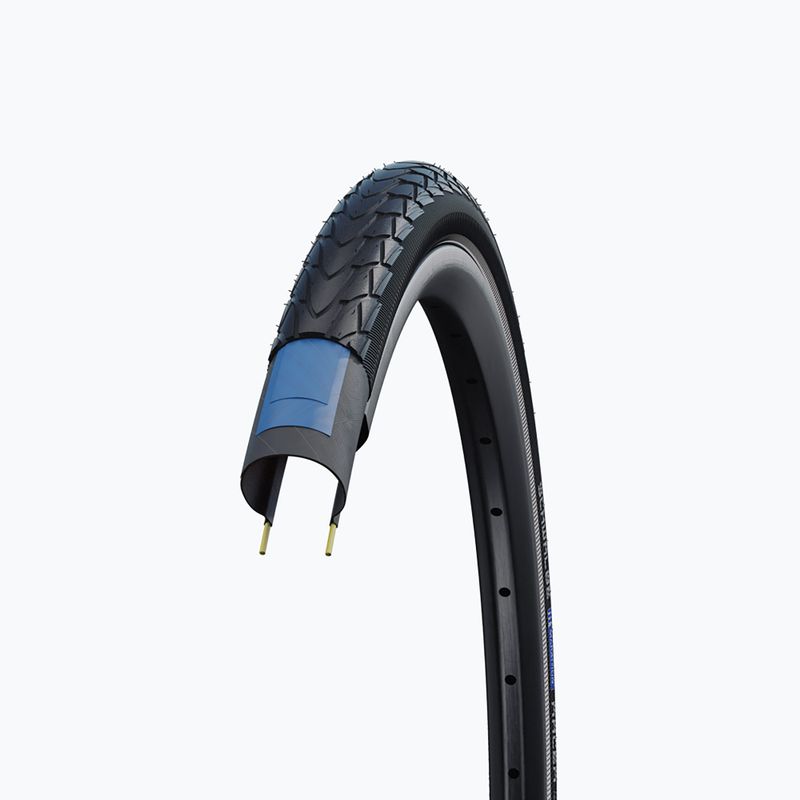 SCHWALBEMarathon Racer Race Guard Addix drát černý reflexní plášť na kolo 5