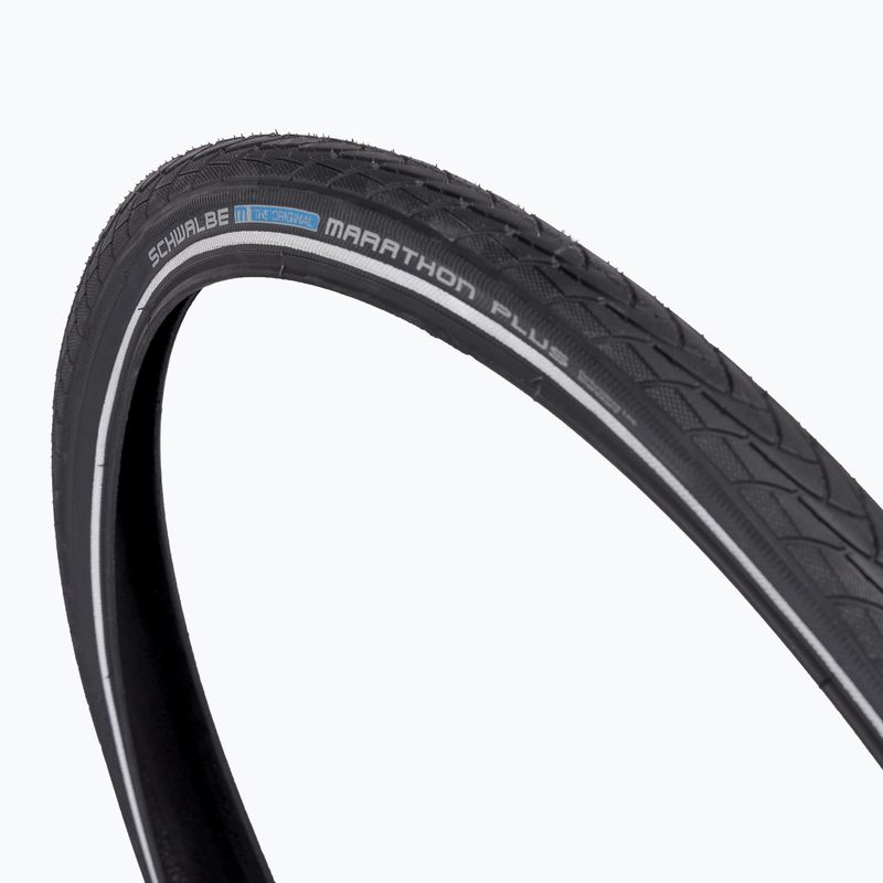 Cyklistický plášť SCHWALBE Marathon Plus Smart Guard Addix wire black reflex 2