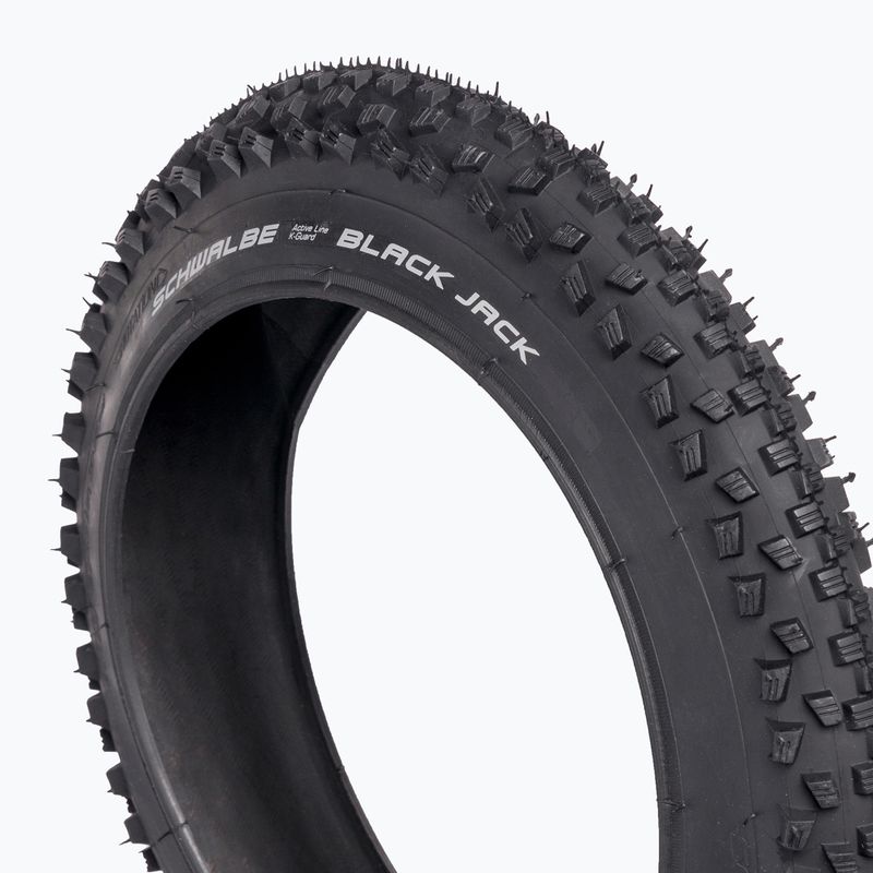 Cyklistický plášť SCHWALBE Black Jack K-Guard Black N Roll 18 x 1.90 black 2
