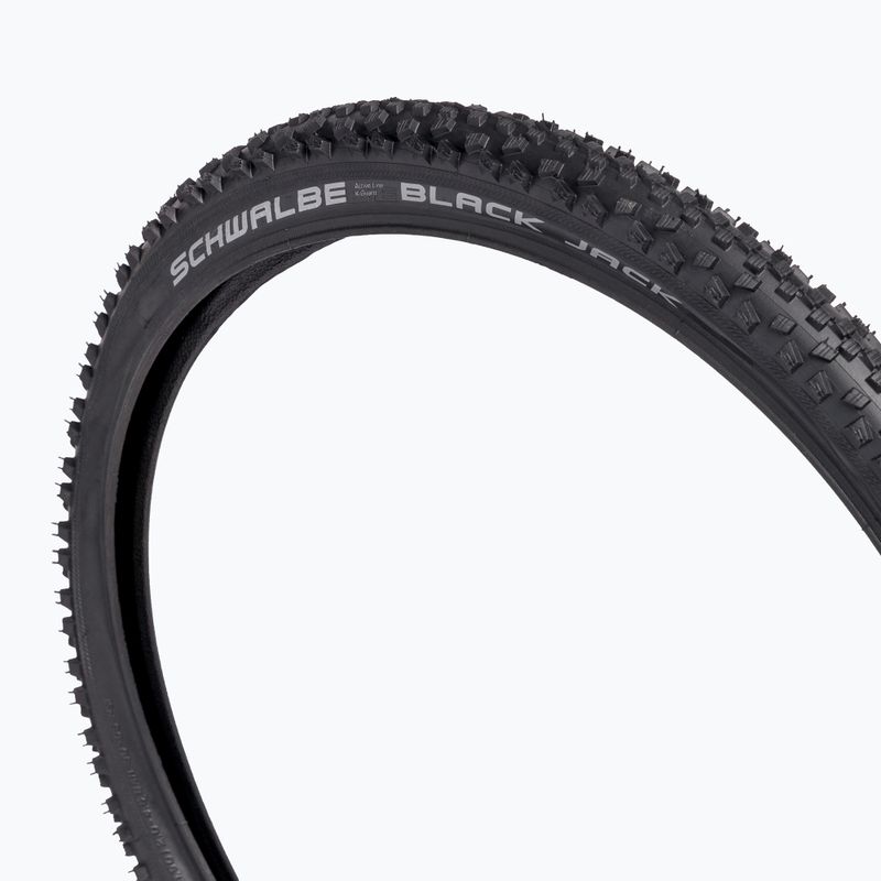 Cyklistický plášť SCHWALBE Black Jack K-Guard SBC drát černý 2