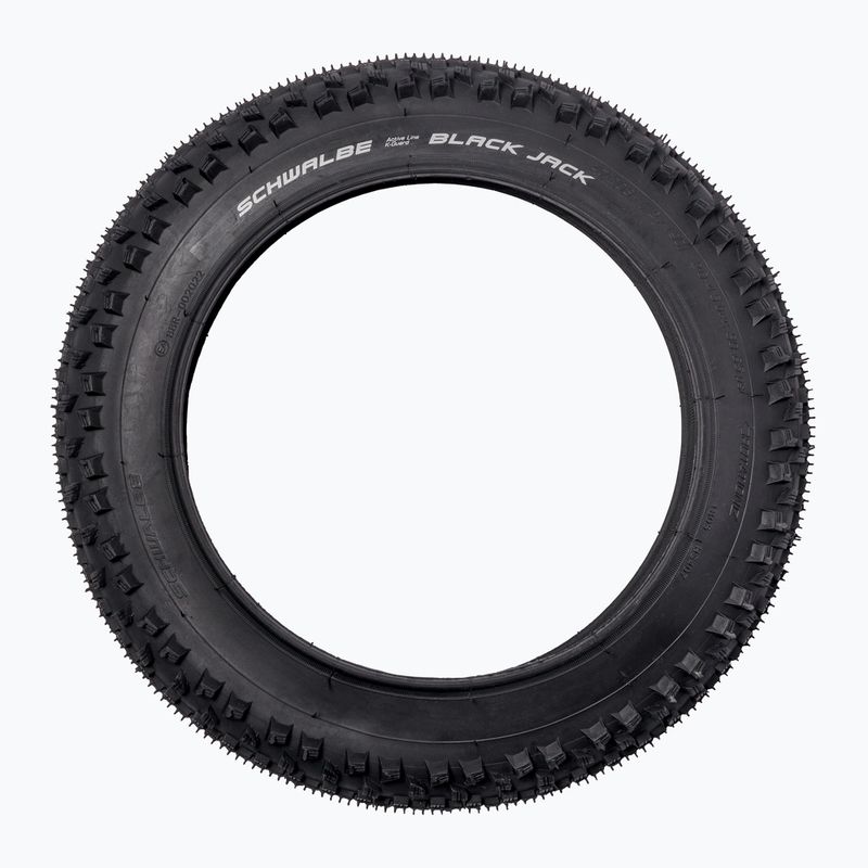 SCHWALBE plášť na kolo Black Jack K-Guard Black N Roll drát černý 4