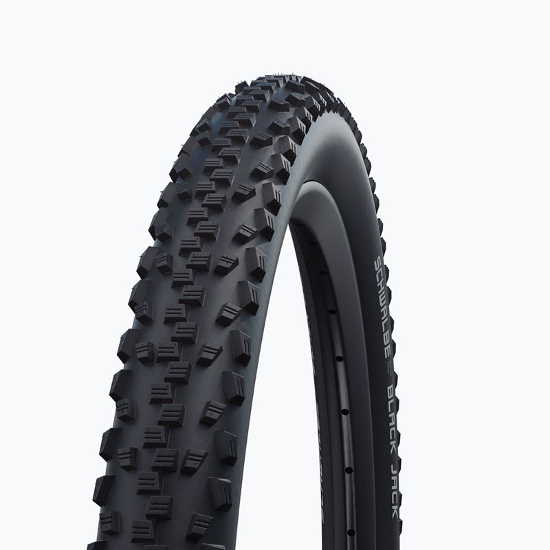 SCHWALBE plášť na kolo Black Jack K-Guard Black N Roll drát černý