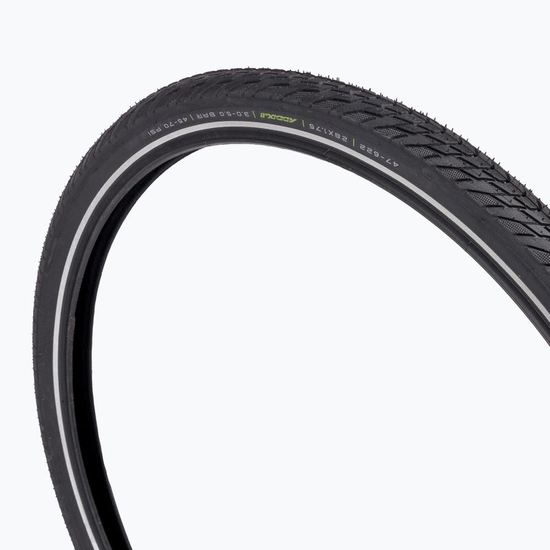 SCHWALBE Marathon E-Plus Smart Dualguard Addix E wire black reflexní plášť na kolo 2