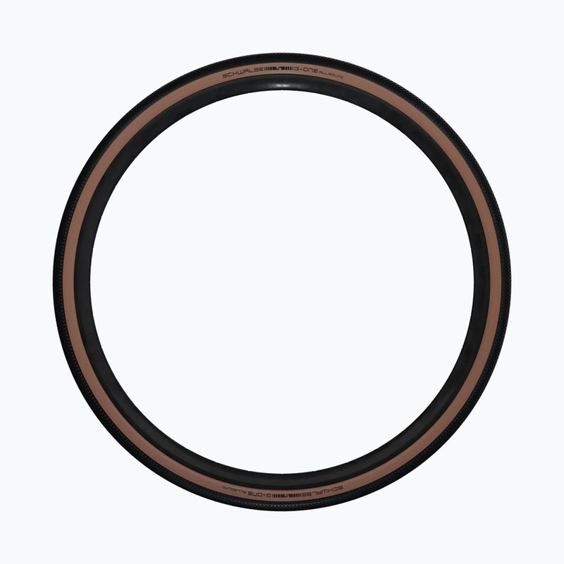 Cyklistický plášť SCHWALBE G-One Allround Raceguard Addix sk. bronzová bočnice 3