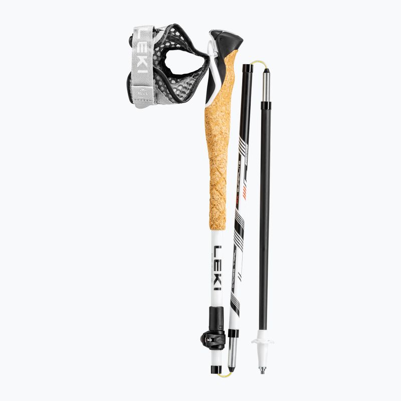 Trekingové hole LEKI Cross Trail FX Superlite bílé a černé 6
