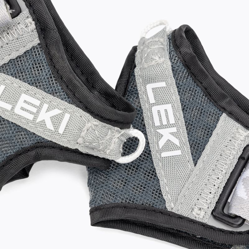 Poutko na hole LEKI Shark Frame Strap Mesh grey/dark anthracite 4