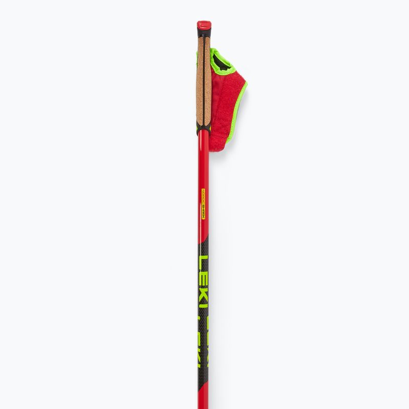 Běžkařské hole LEKI PRC 750 bright red/neon yellow/black 2