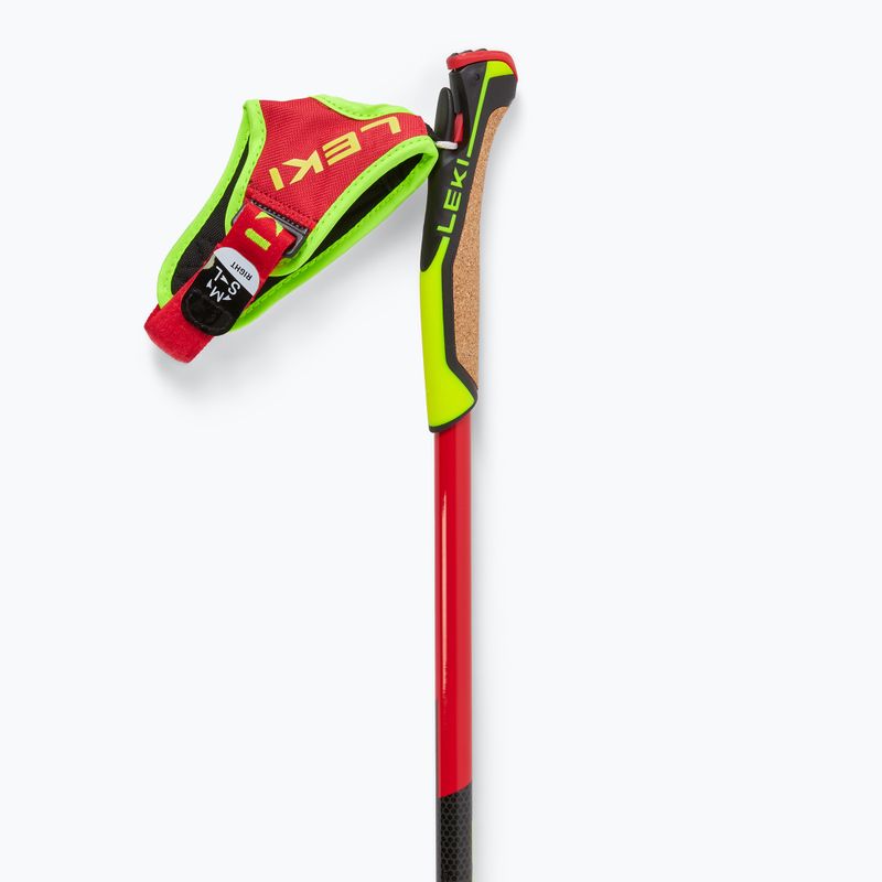 Běžkařské hole LEKI PRC 750 bright red/neon yellow/black 4