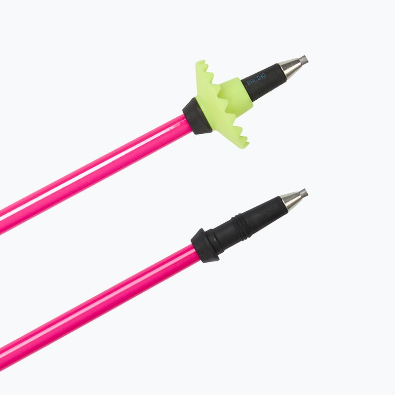 Lyžařské hole LEKI Venom SL 3D neon pink/black/neon yellow 5