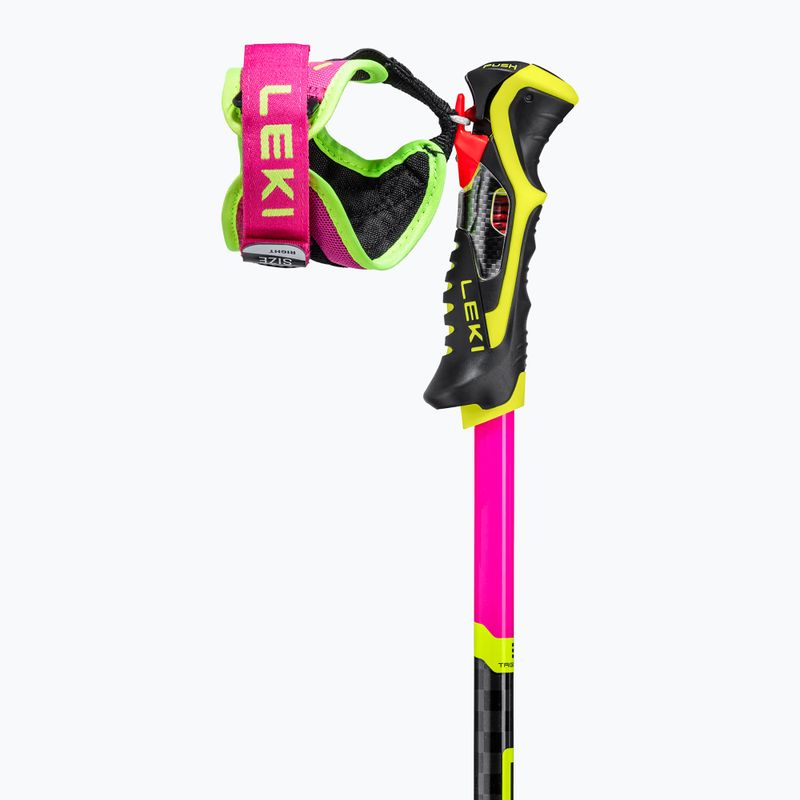 Lyžařské hole LEKI Venom SL 3D neon pink/black/neon yellow 3