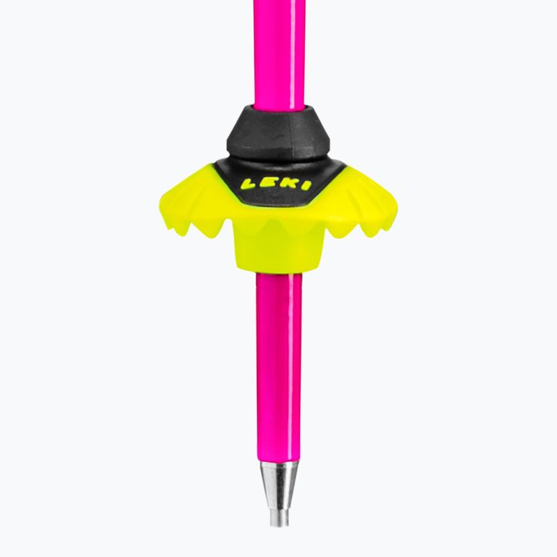 Lyžařské hole LEKI Spitfire 3D neon magenta/neon yellow/berry 6