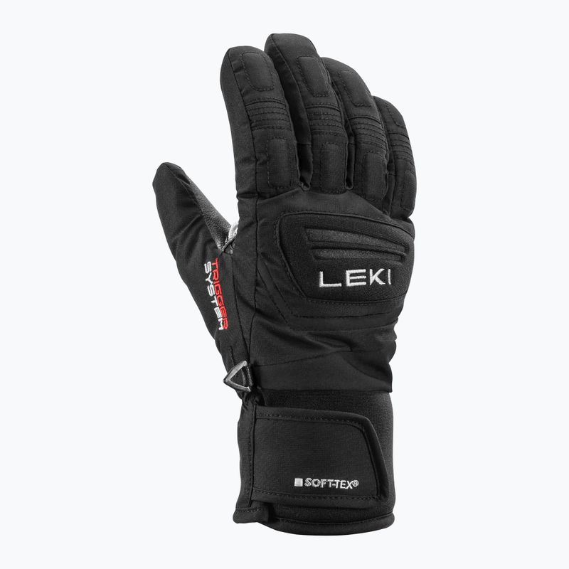 Dětské lyžařské rukavice LEKI Griffin 3D Junior black