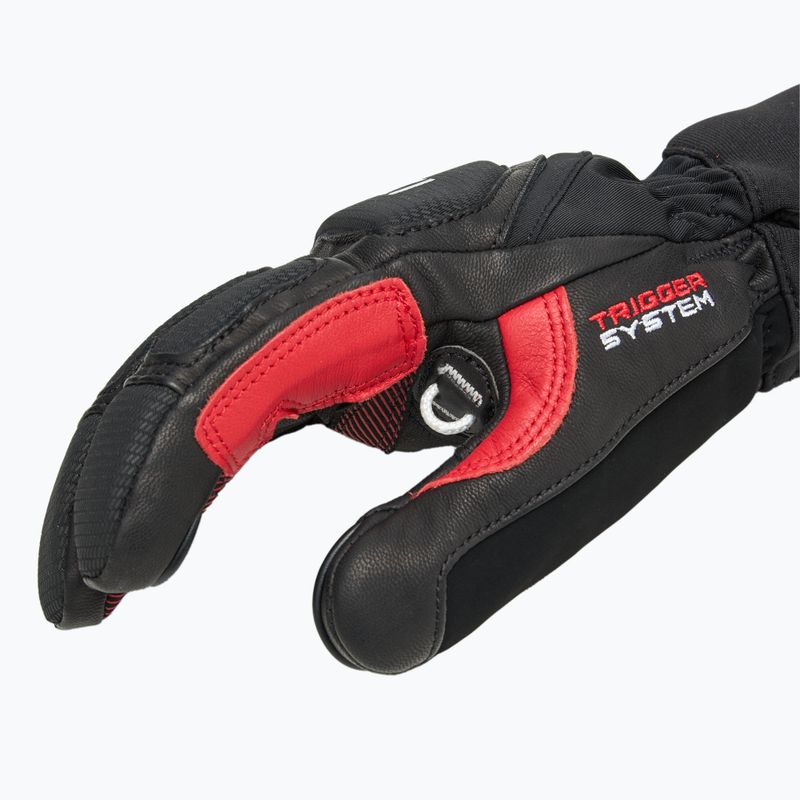 Pánské lyžařské rukavice  LEKI Griffin Pro 3D black/ red/ white 4