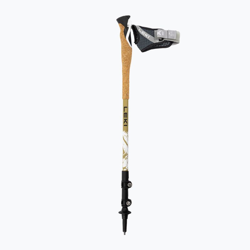 Trekingové hole LEKI Cross Trail TA white/goldbrown/black 2