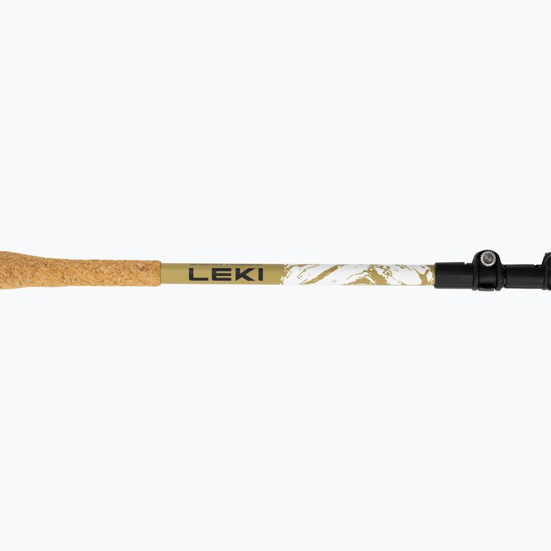 Trekingové hole LEKI Cross Trail TA white/goldbrown/black 5