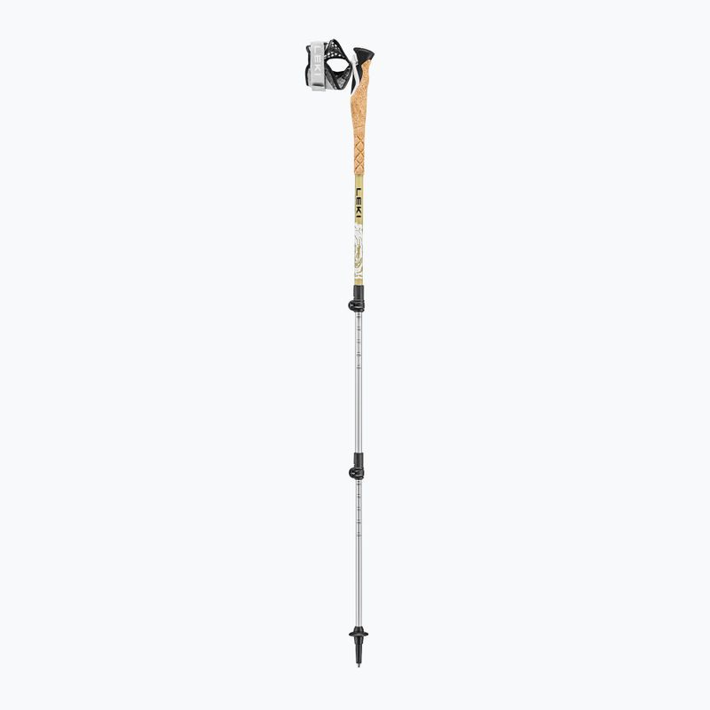Trekingové hole LEKI Cross Trail TA white/goldbrown/black 6