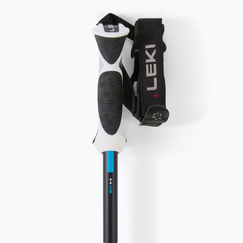 Lyžařské hole LEKI Bold Lite S dark anthracite/black/bright blue 2