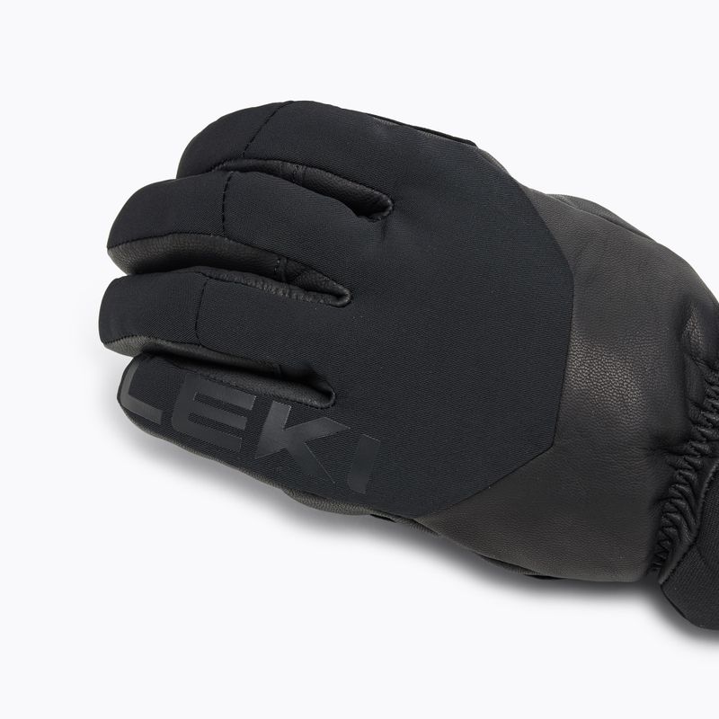Pánské lyžařské rukavice LEKI Hevon 3D black 5