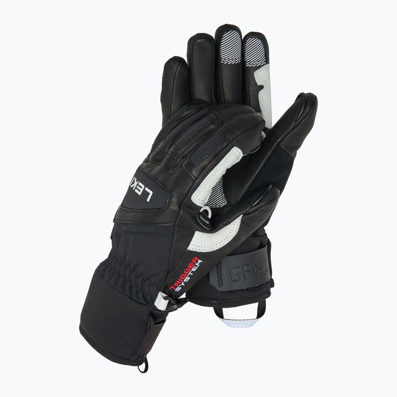 Dámské lyžařské rukavice  LEKI Griffin Pro 3D black
