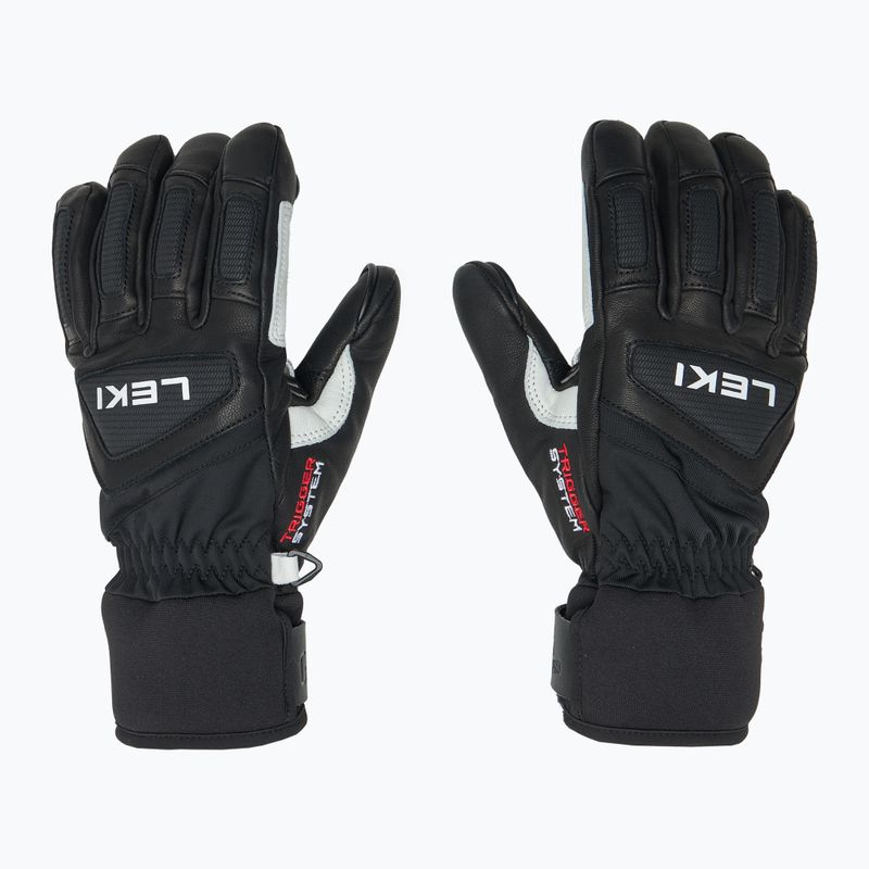 Dámské lyžařské rukavice  LEKI Griffin Pro 3D black 3