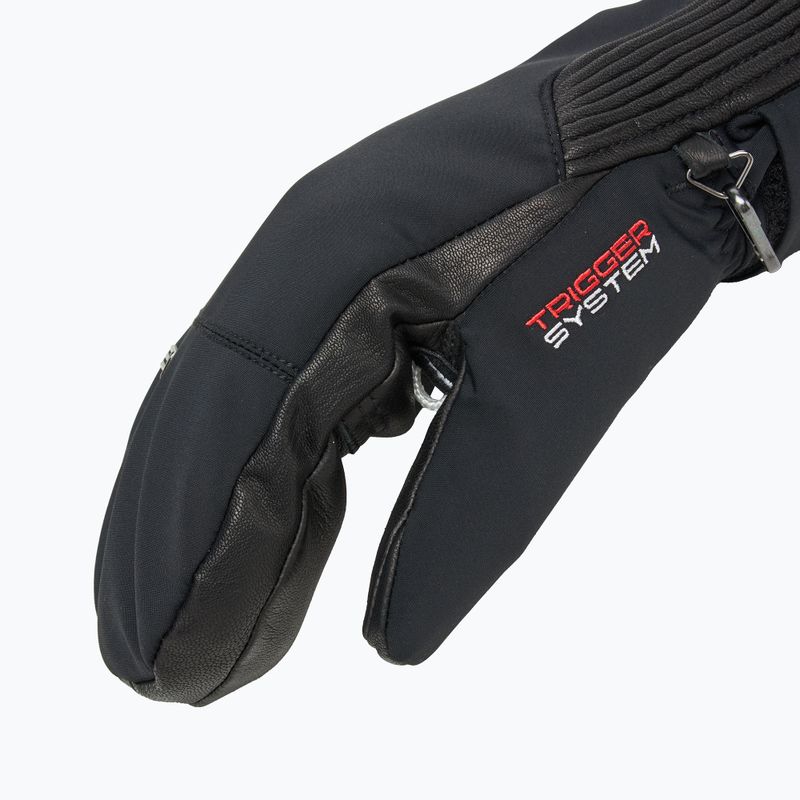 Dámské lyžařské rukavice  LEKI Vallarta 3D Mitt black 4
