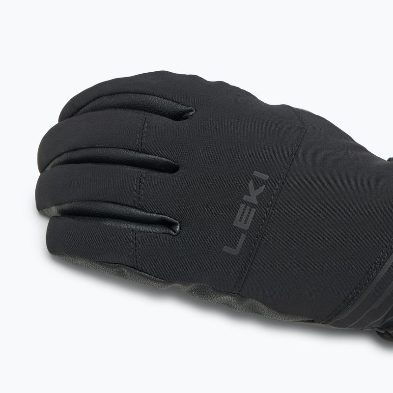 Dámské lyžařské rukavice  LEKI Sparrow 3D black 5