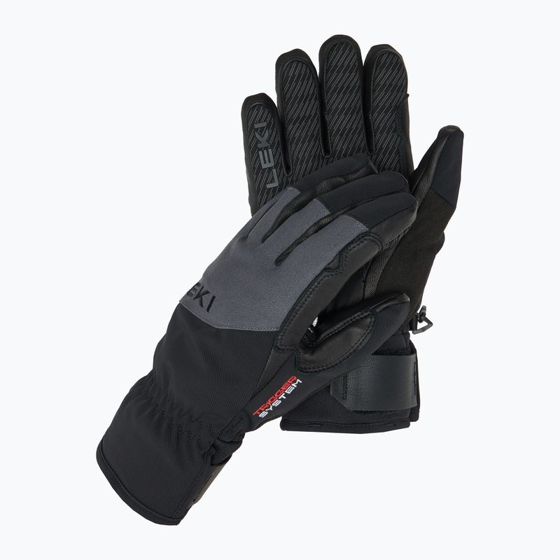 Pánské lyžařské rukavice  LEKI Pegas 3D GTX black/ graphite