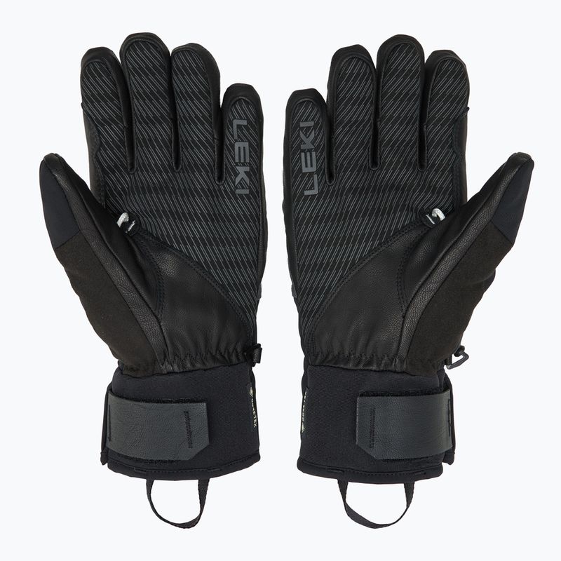 Pánské lyžařské rukavice  LEKI Pegas 3D GTX black/ graphite 2