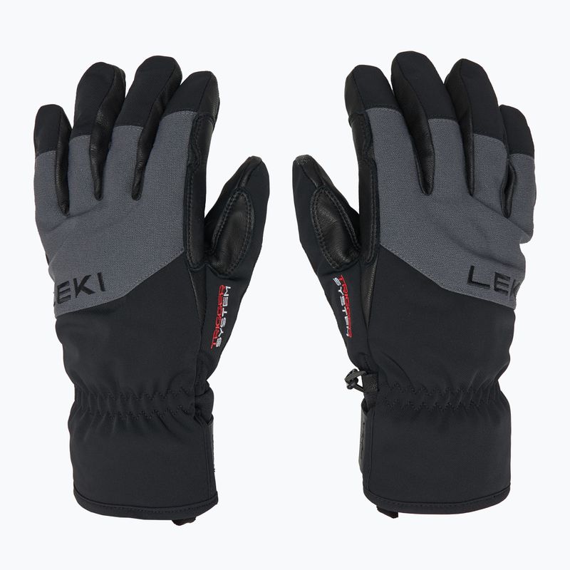Pánské lyžařské rukavice  LEKI Pegas 3D GTX black/ graphite 3