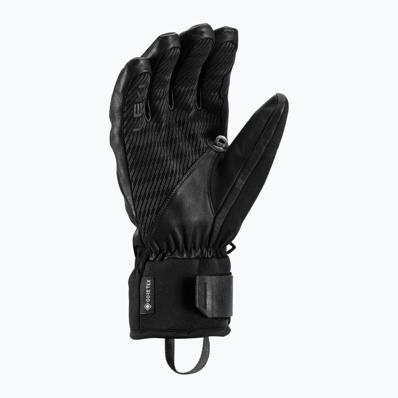 Pánské lyžařské rukavice  LEKI Pegas 3D GTX black/ graphite 8