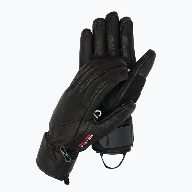 Pánské lyžařské rukavice  LEKI Hevon Prime 3D black