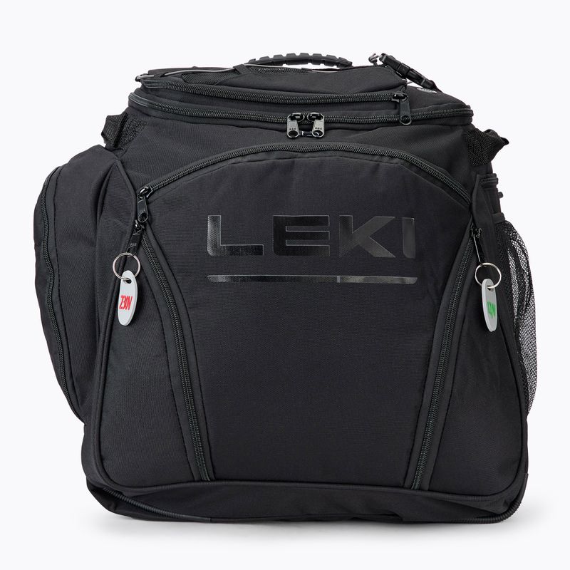 Vak na lyžáky a helmu  LEKI Bootbag Hot Heatable black