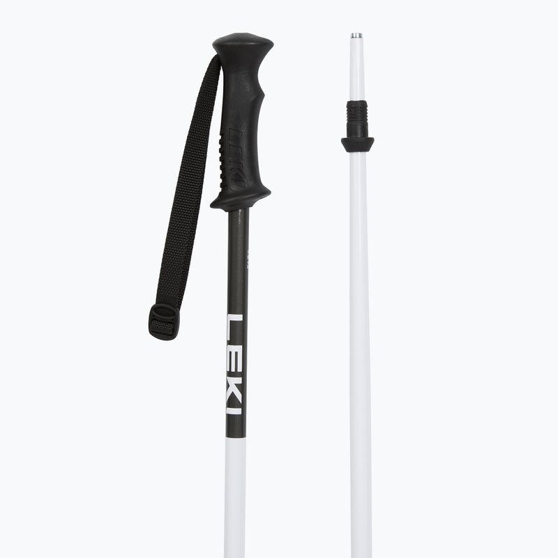 Dětské lyžařské hole Leki Rider Create Jr white/dark anthracite 3
