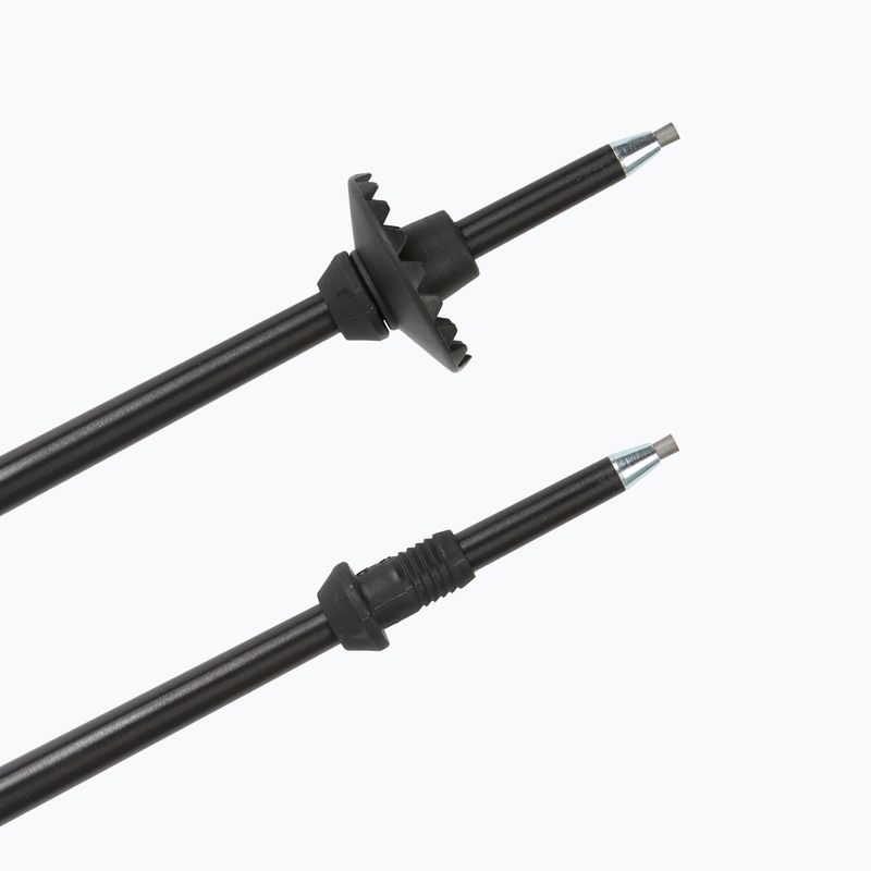 Lyžařské hole LEKI Hot Shot anodized black/eloxal gray/eloxal red 5