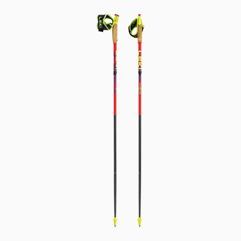 Běžecké hole LEKI Ultatrail FX.One red/purple 8