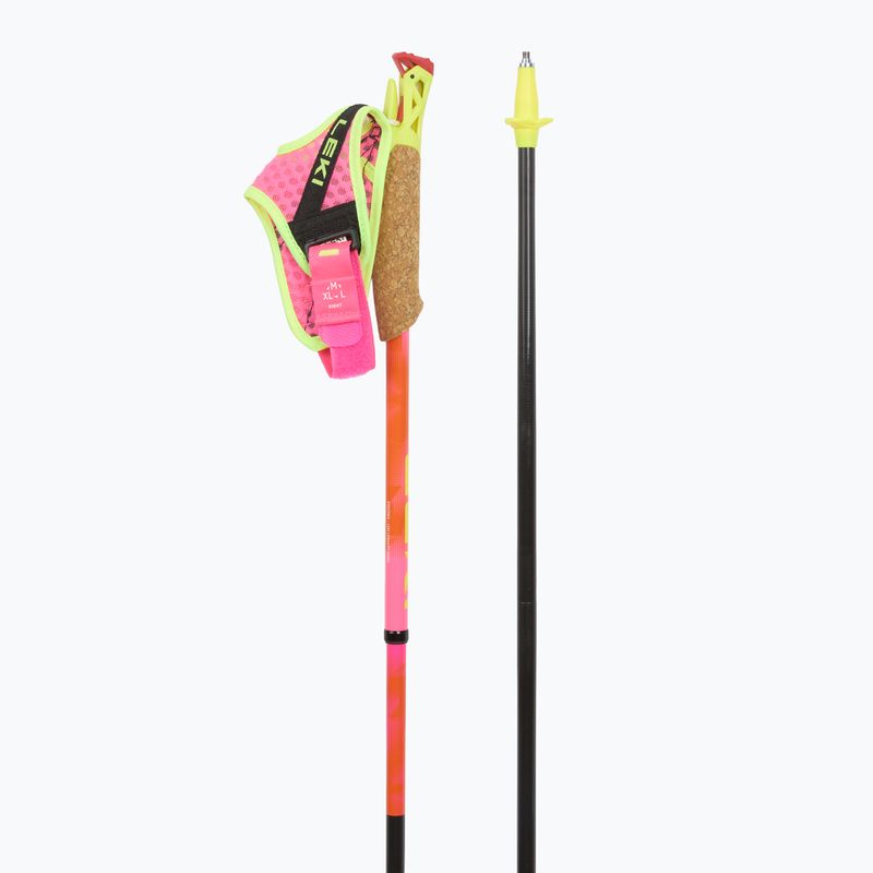 Běžecké hole LEKI Ultatrail FX.One SL pink/orange 3