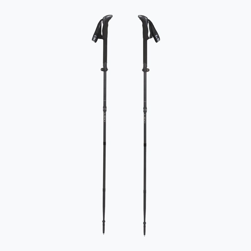 Trekové hole LEKI Sherpa FX Carbon Strong black/naturalcarbon/light anthracite