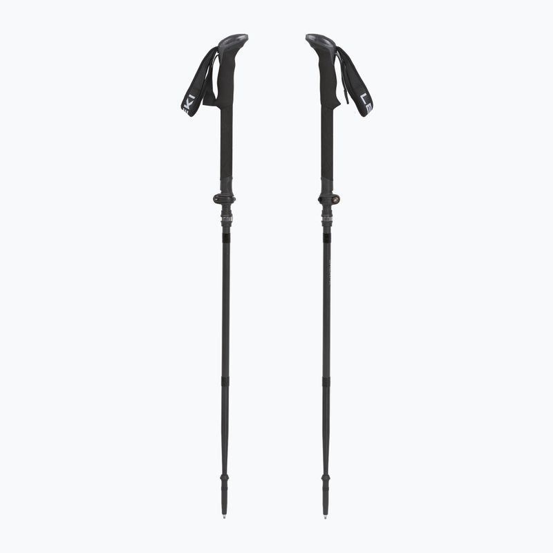 Trekové hole LEKI Sherpa FX Carbon Strong black/naturalcarbon/light anthracite 5