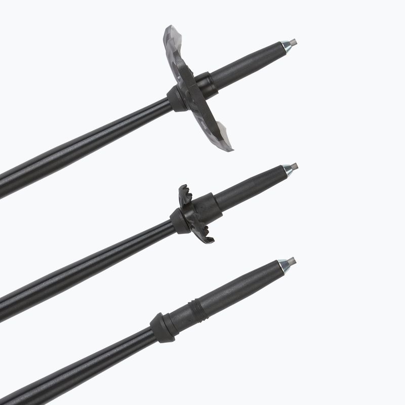 Trekové hole LEKI Sherpa FX Carbon Strong black/naturalcarbon/light anthracite 6