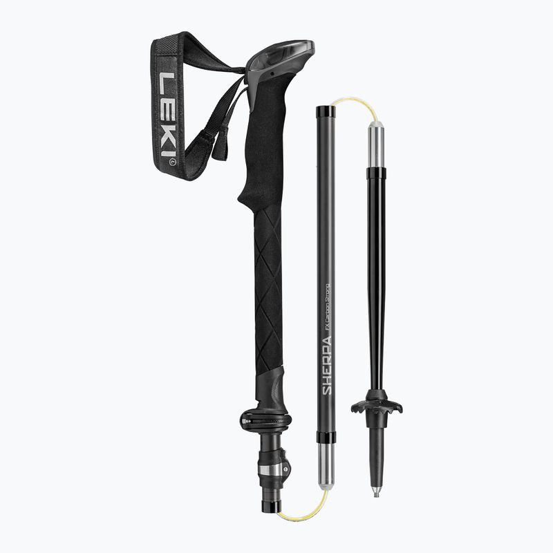 Trekové hole LEKI Sherpa FX Carbon Strong black/naturalcarbon/light anthracite 4