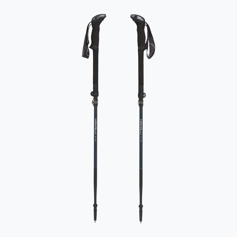 Trekové hole LEKI Makalu FX TA black stone blue/dark white 5