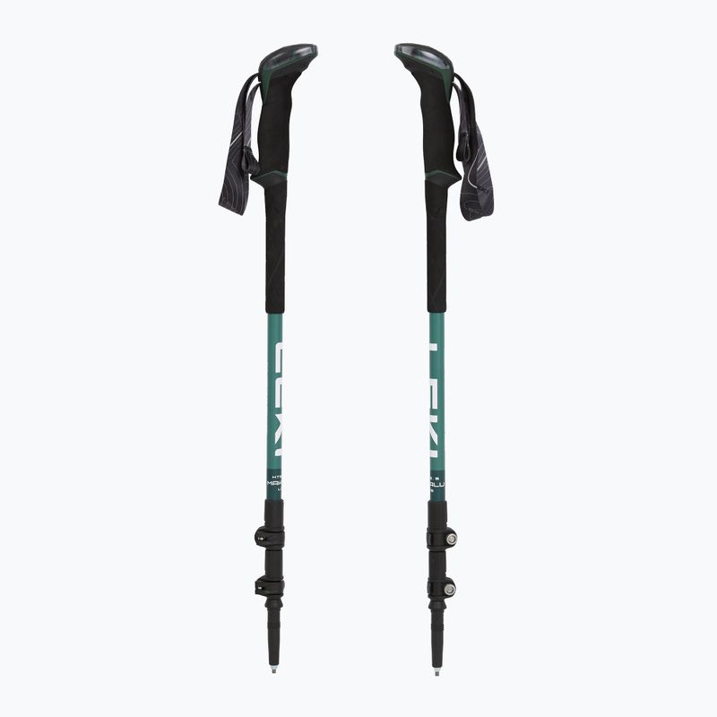 Trekové hole LEKI Makalu Lite malachite green/dark malachite green/white 5