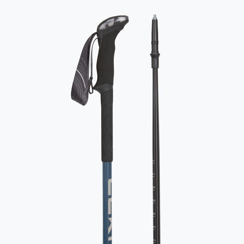 Trekové hole LEKI Makalu stone blue dark/warm grey dark 3