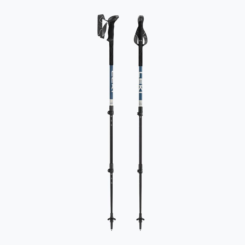 Trekové hole LEKI Makalu stone blue dark/warm grey dark 8