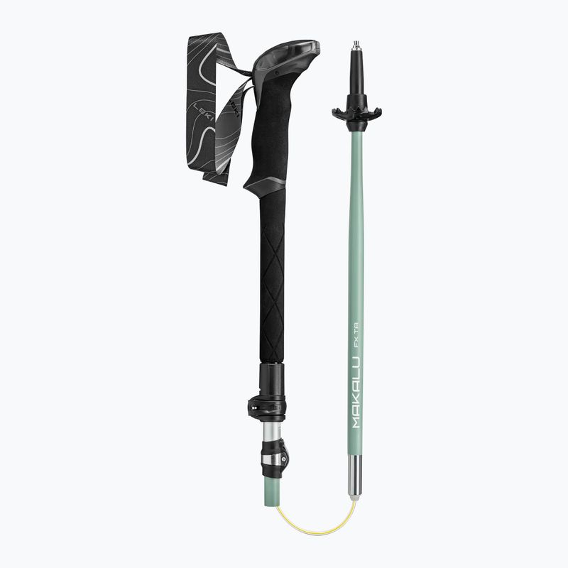 Trekové hole LEKI Makalu FX TA silver/greygreen/white 3