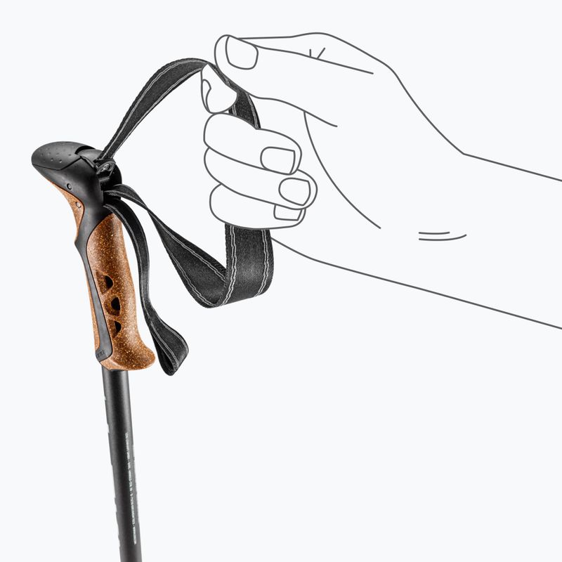 Trekové hole LEKI Khumbu AS black/dark sea green 6